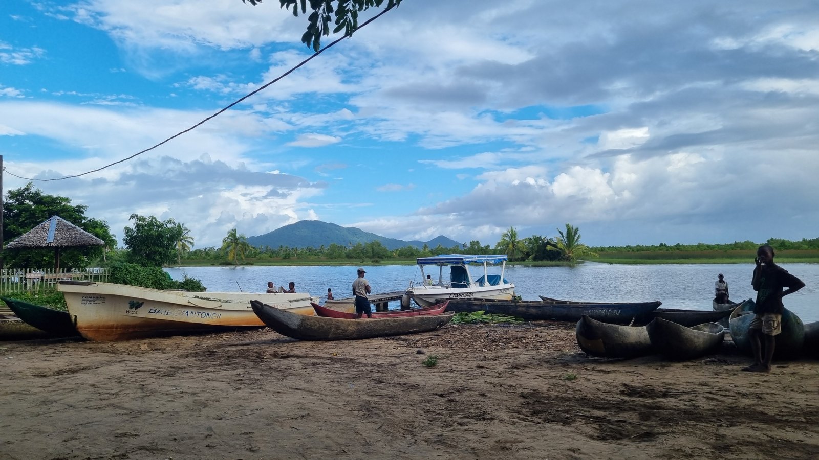 Boats near the river